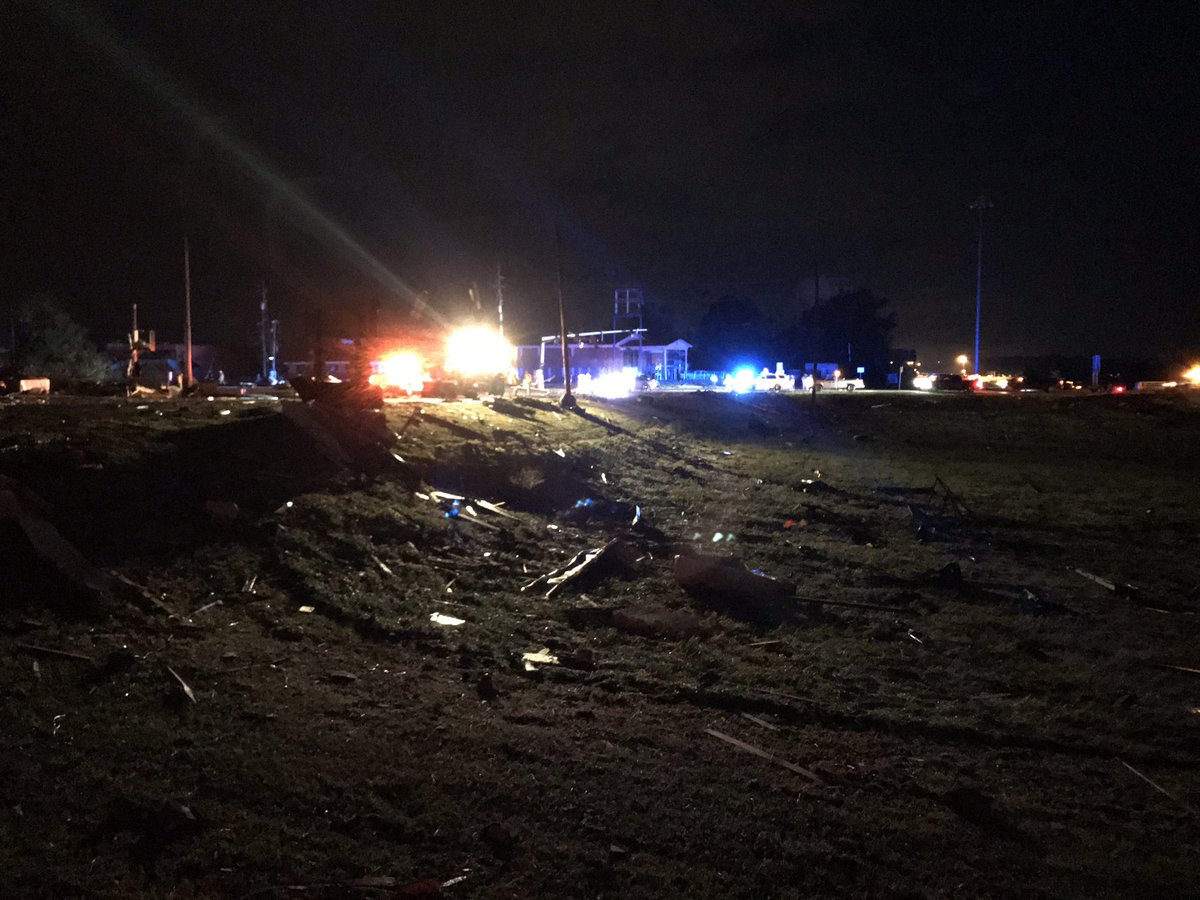 Terrible tornado tragedy overnight in Ruston, LA