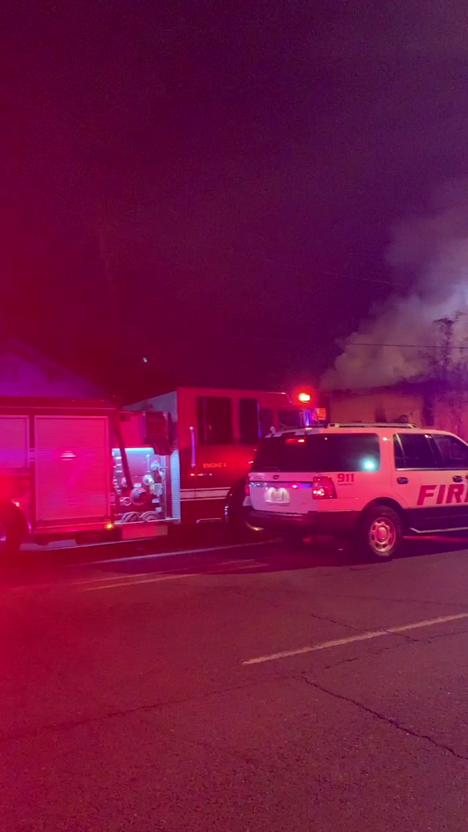 Active fire in this building. Looks like it's Ann's Grocery on Plank Road, across the street from Jackson. You can see smoke billowing from the top As of now, No injuries reported