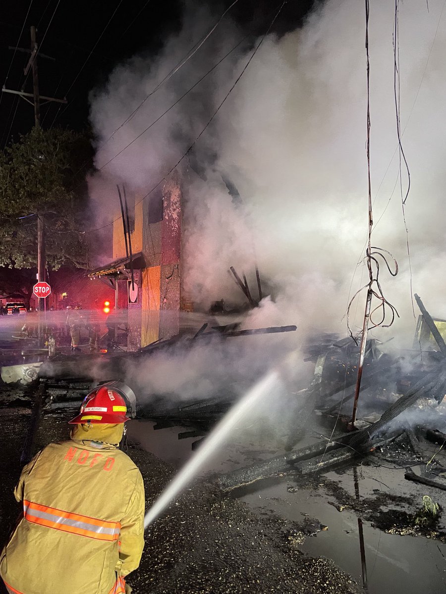 2- Alarm Fire.  1901 Elysian Fields.  Photos by Chief C Mickal, NOFD Photo Unit