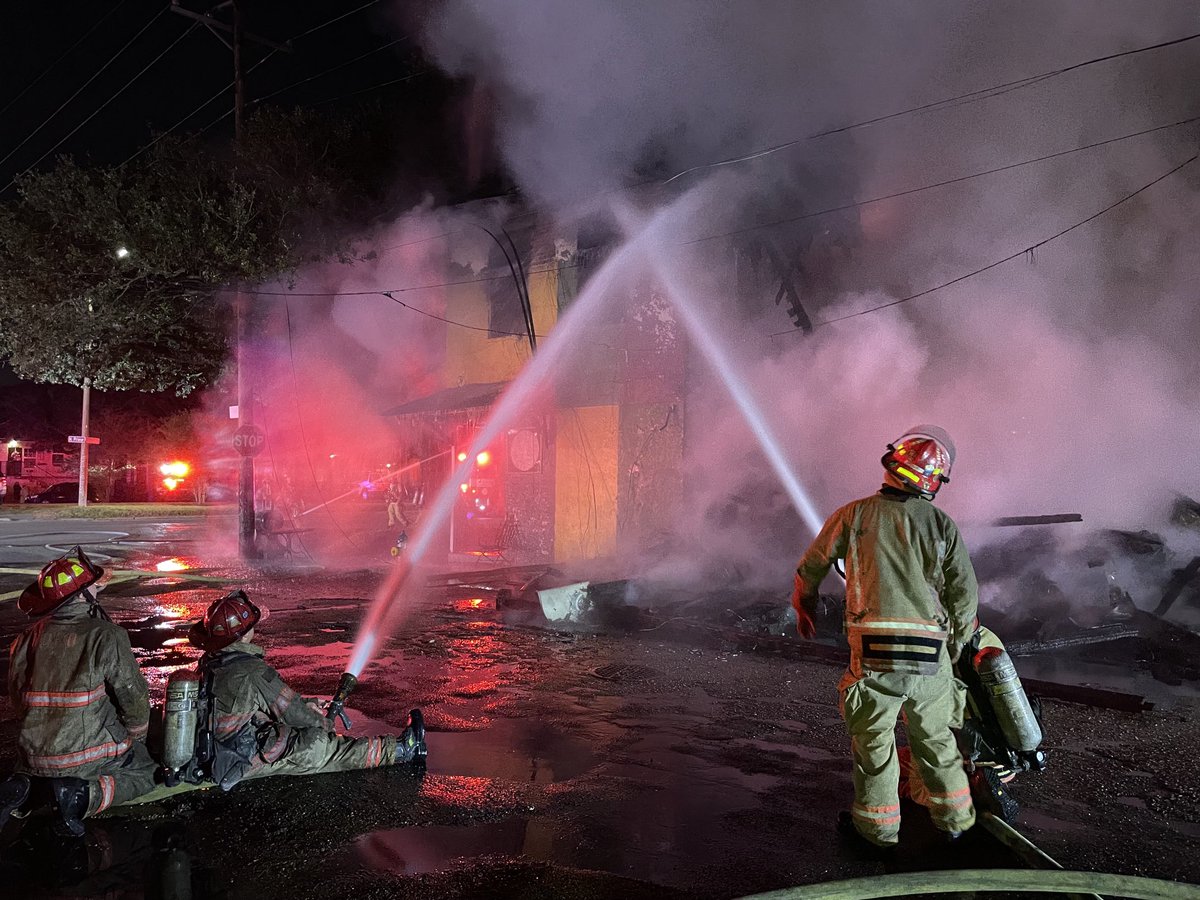 2- Alarm Fire.  1901 Elysian Fields.  Photos by Chief C Mickal, NOFD Photo Unit