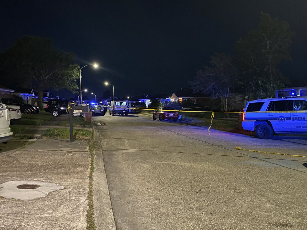 NOPD investigating a shooting in the 4700 block of West Adams Court in NOLA East at this time. NOPD officials say they received the call a little after 9p. They found a man lying in the street suffering from gunshot wound(s) when they arrived.  he died on scene