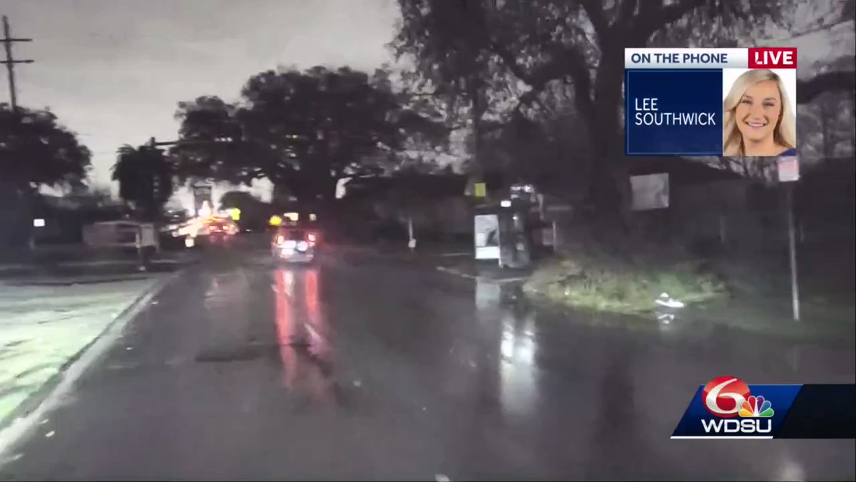 The Lower Ninth Ward is in the dark after a tornado damaged the area. Entergy is assessing damage and will restore power as quickly as possible