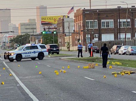 4 wounded as dozens of bullets fly outside Tulane Avenue nightclub in New Orleans