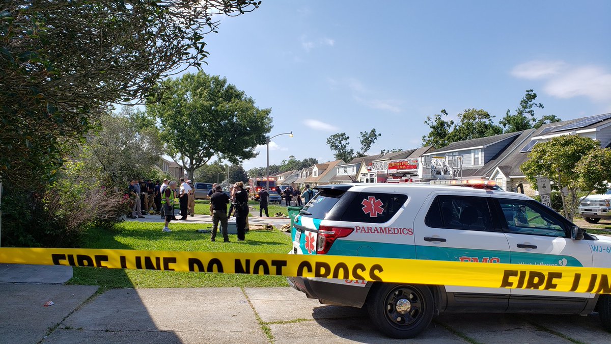 According to family, 2 children are dead at a house fire in Terrytown. The children were home alone while the parents were working