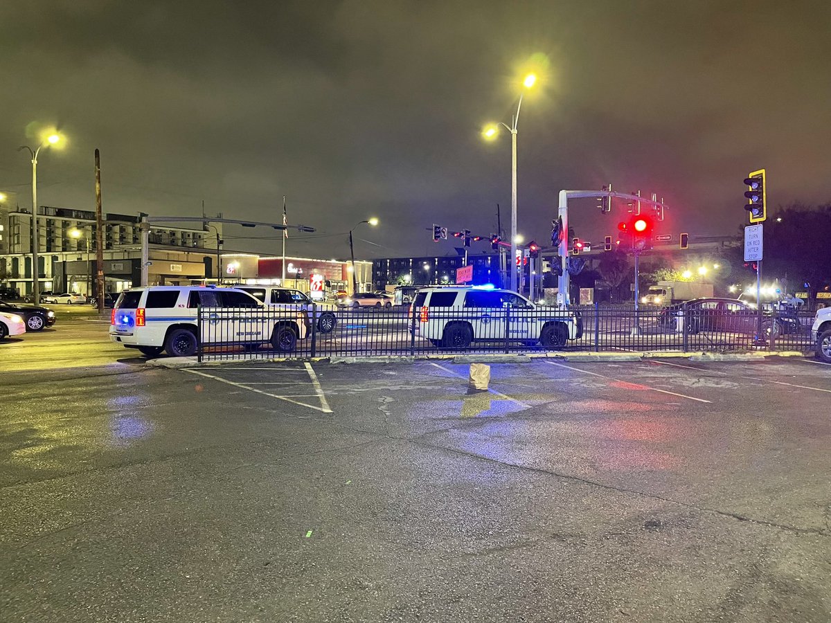 NOPD is investigating a shooting at the intersection of South Carrollton Ave. and Tulane Ave. next to SHAMROCK.   Police say an adult male gunshot wound victim was located on scene