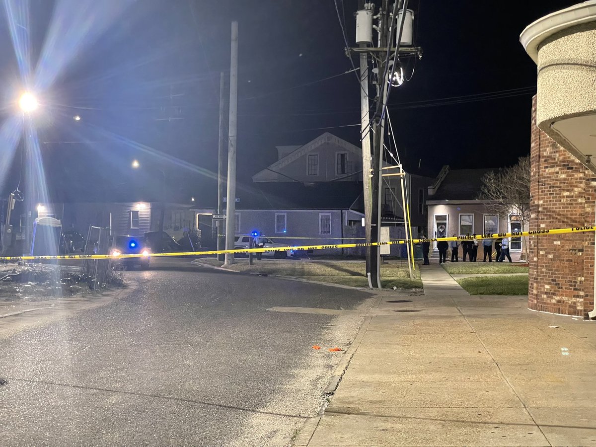 NOPD is investigating a shooting involving four victims (3males, 1female) at St. Andrew St and Rev John Raphael Jr Way in the Sixth District.   One victim has been pronounced dead on scene